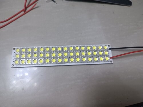 dc12v48LED食人鱼灯板夜市灯板地摊灯节能灯大芯片灯珠高亮度白光