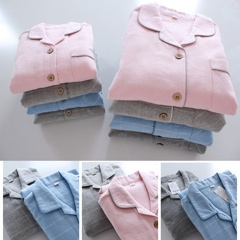 全纯棉绒布套装秋冬季新品家居服