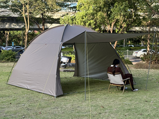 户外防晒天幕凉棚折叠便携野营遮阳篷露营野餐沙滩帐钓鱼简易帐篷