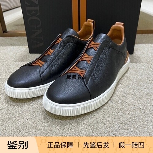 Zegna/杰尼亚全皮运动休闲鞋