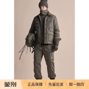 Moncler/蒙口 Sernur 25秋冬男士毛料加绒厚款哑光羽绒服 1A00046