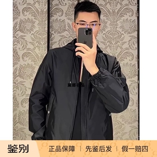 Moncler蒙口 Grimpeurs 25春夏男士薄款彩条连帽夹克外套 1A00090