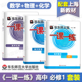 化学必修1 物理 必修第一册 高一上册 高中一课一练教辅书籍 华东师大版 上海高中新教材配套同步练习 一课一练高中数学