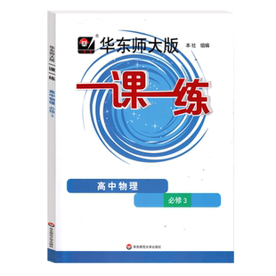 华东师大版一课一练 高中 物理 必修3第三册 上海高中新教材配套同步练习课后提升训练 含参考答案 沪教版中学教辅