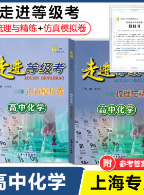 走进等级考 高中化学 梳理与精练+仿真模拟卷  上海市普通高中学业水平等级考模拟试题 高一高二高三化学总复习用书 含参考答案