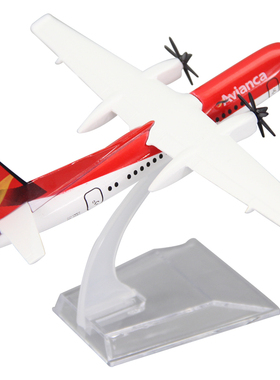 飞机模型福克B747哥伦比亚航空737萨特纳F50客机合金礼品仿真航模