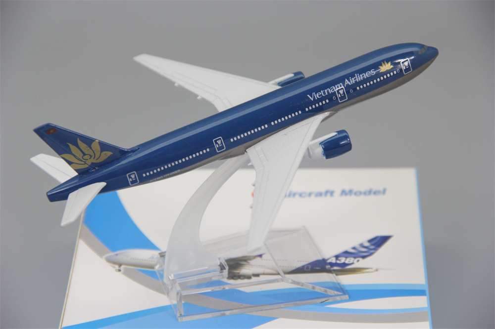 合金B777越南航空成品摆件