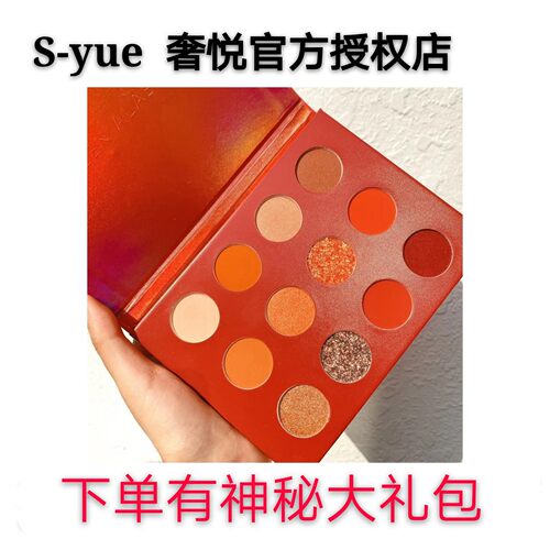 s-yue珂琳十二色眼影盘官方正品