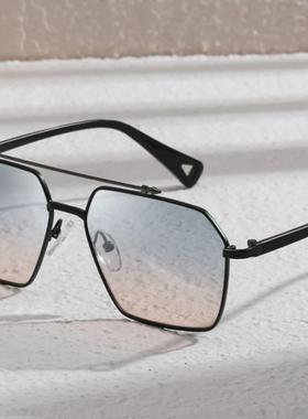 正品新款路易来美太阳镜时尚运动轻便偏光墨镜男女眼镜91001m配片