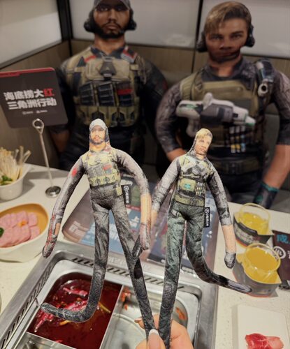 海底捞三角洲行动周边老鼠干毛绒公仔手办模型摆件送朋友生日礼物