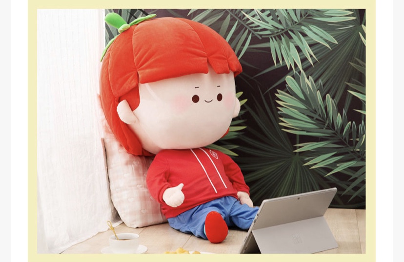 海底捞陪吃娃娃公仔节日礼物玩偶儿童卡通喜庆玩偶大型娃娃1个