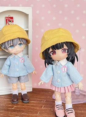 ob11 p9阿巳2.0柯南樱花班幼稚园娃衣情侣校服套装男女款制服