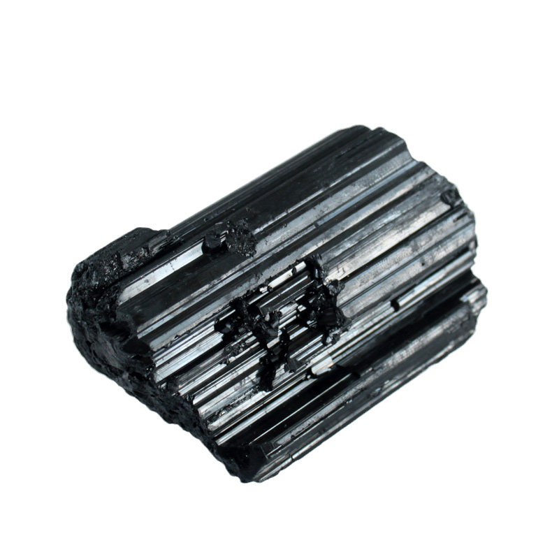 水玉冰魄赞比亚天然黑碧玺原石把玩单晶体托玛琳原矿手把件泡脚