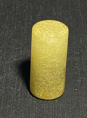 天然金发晶圆章水晶印章姓名闲章私章书画刻字定制发晶饱满晶体透