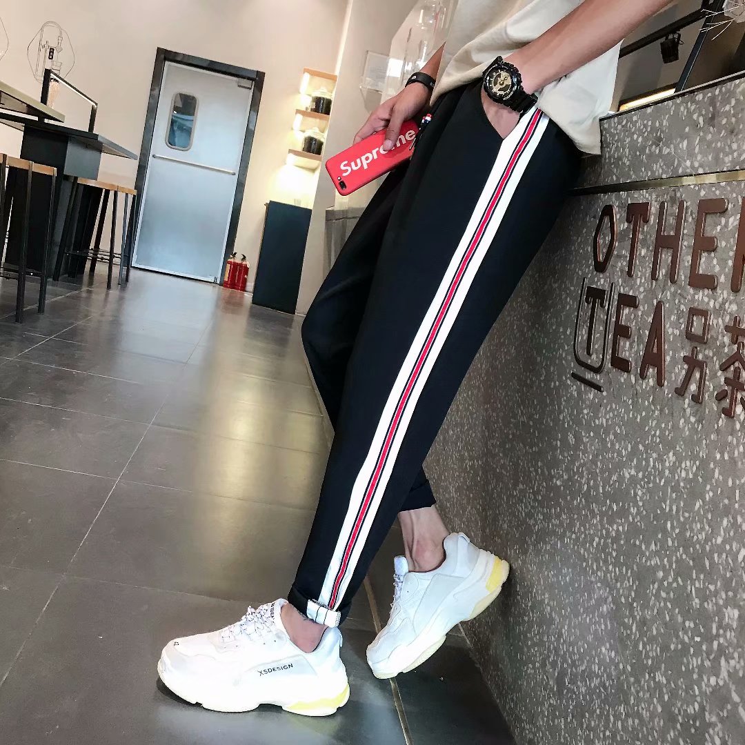 夏季男士薄款学生休闲裤