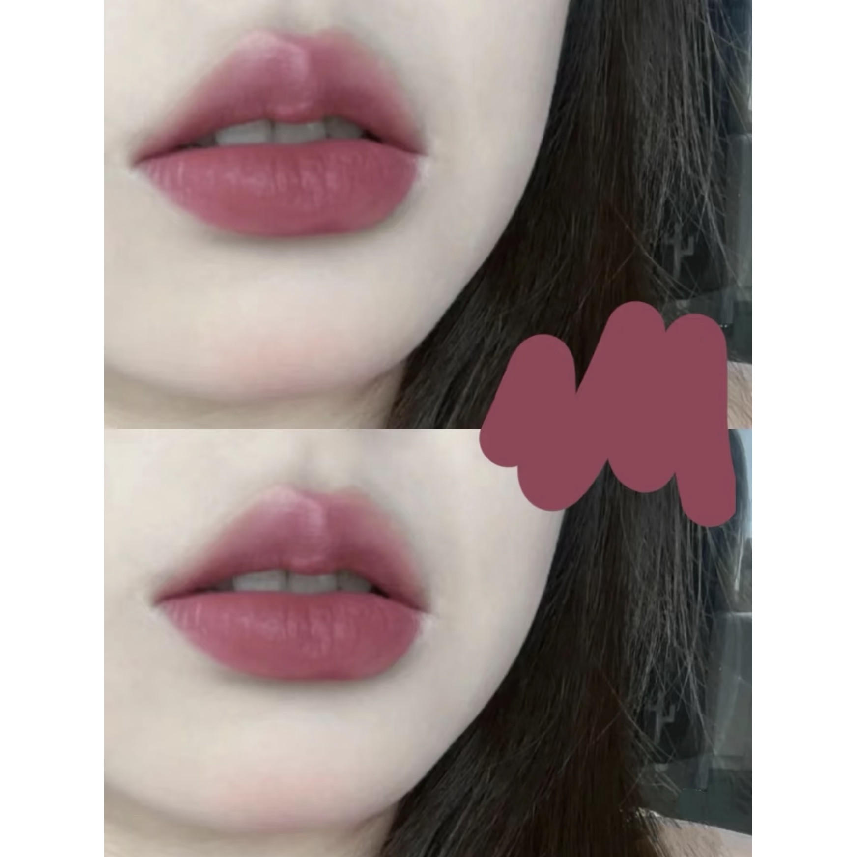 玫瑰灰粉豆沙色奶茶色口红纯欲裸唇彩/唇蜜/唇釉/唇