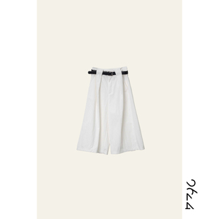 女款 61Q6277 休闲简约五分裤