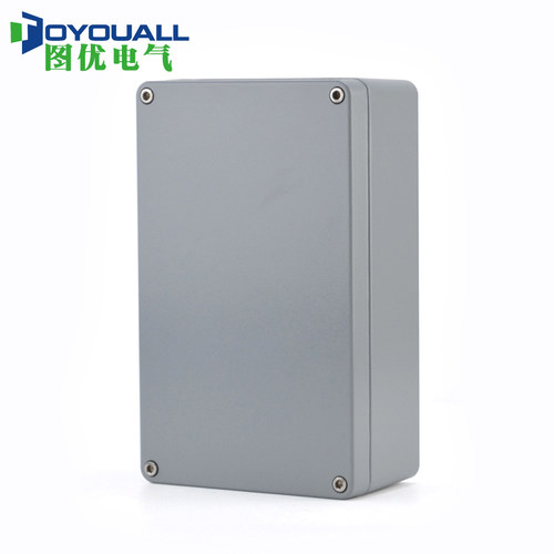 图优260*160*90铸铝盒防水接线盒户外金属电源箱仪表外壳IP65
