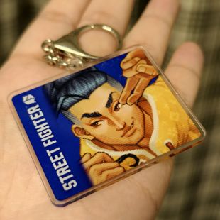 街霸6钥匙扣 钥匙链 吊坠 亚克力钥匙扣 杰米 卢克 嘉米 春丽