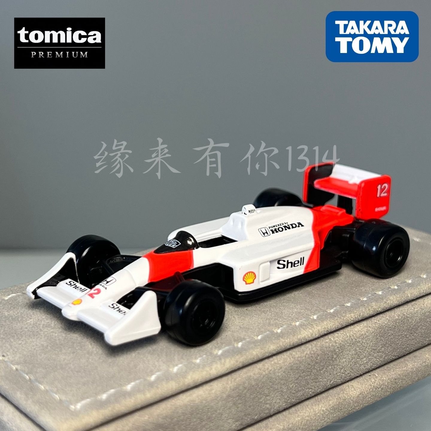 日本进口TMKARA多美卡旗舰版No.12迈凯伦本田MP4合金车模玩具收藏