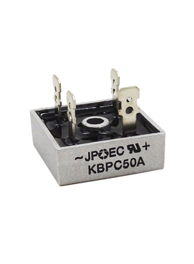 KBPC5006单相整流桥 KBPC50A600V 全波整流器 上海奇亿JPEC