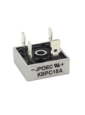 上海奇亿 单相整流桥KBPC15A KBPC1502 KBPC1504 KBPC15A200V400V
