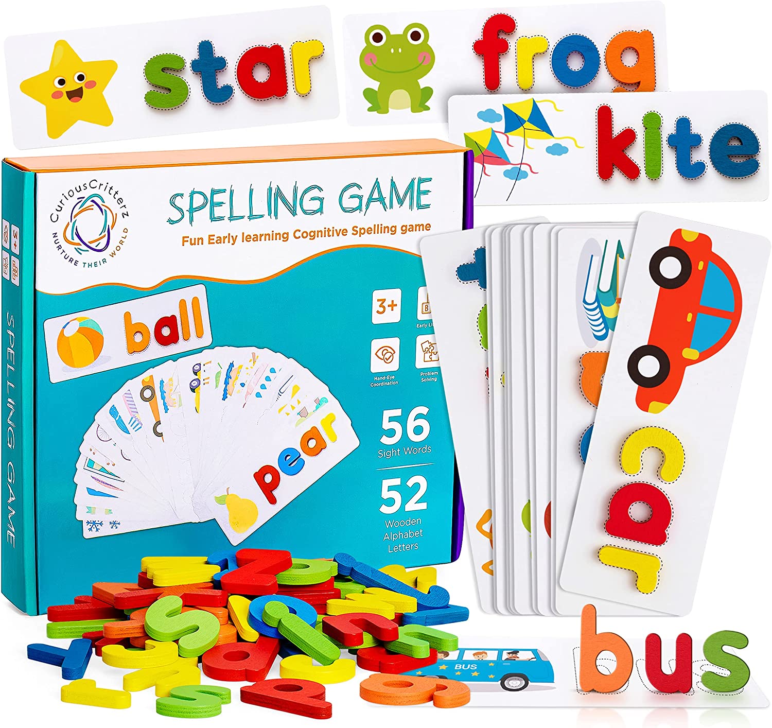 spelling games Learning Matching Toy Educational单词拼写玩具