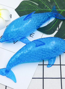 Squishy Mochi pop it Fidget Toy Animal Stress ball海豚葡萄球