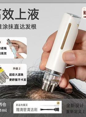 头皮上药器定量1m对接米诺精灵瓶