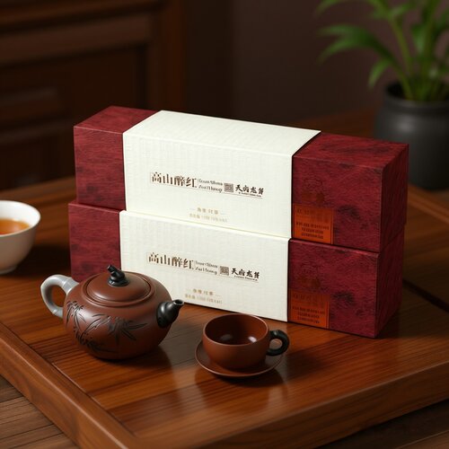 2026川茶集团高山醉红金芽红茶礼