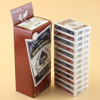 宾王NO.98小蜜蜂扑克牌 百家乐专用 蓝心纸蜜蜂背纹 整条包邮