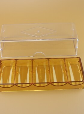 透明盒子片装德州扑克
