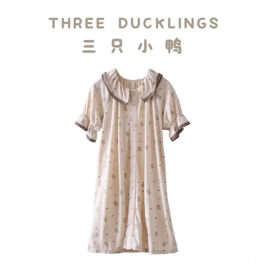 儿童家居睡裙女童夏季家居睡裙