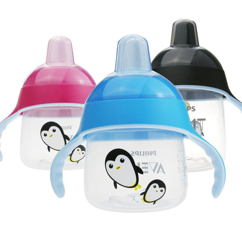 新安怡飞利浦防摔鸭嘴配件企鹅杯