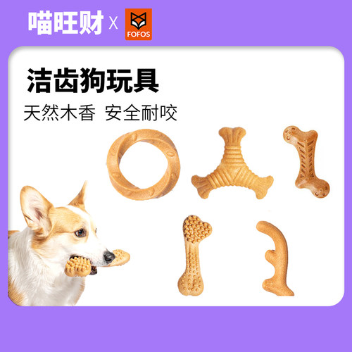 FOFOS两只福狸狗狗玩具磨牙耐咬