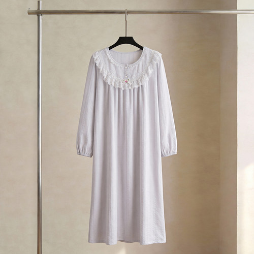 SLEEPTIGHT纯棉款温柔千金风睡裙