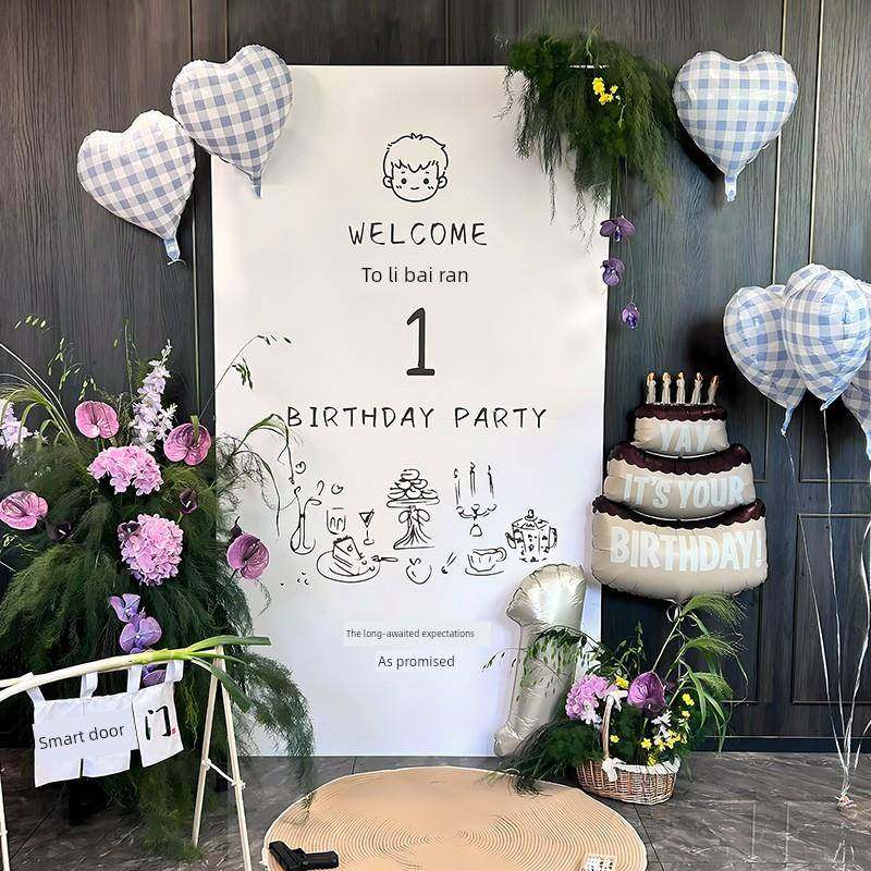 宝宝百日满月宴生SXF庆祝仪日中一岁礼物置场景布氛围式背景墙Kt,节庆用品/礼品,装扮布置套餐,淘宝优惠券,粉丝福利购,淘宝优惠卷