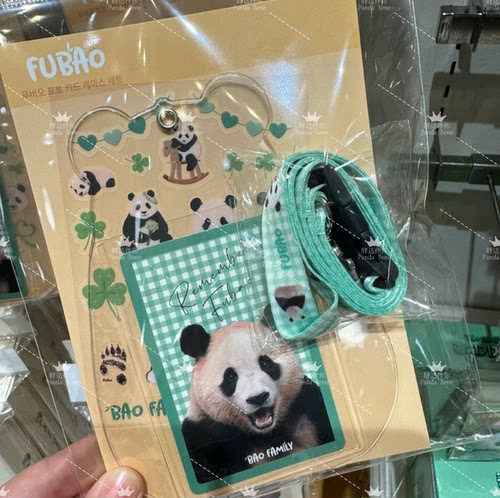 现货福宝卡套福宝工作牌套福宝公交车卡卡套福宝挂绳卡套福宝胸牌