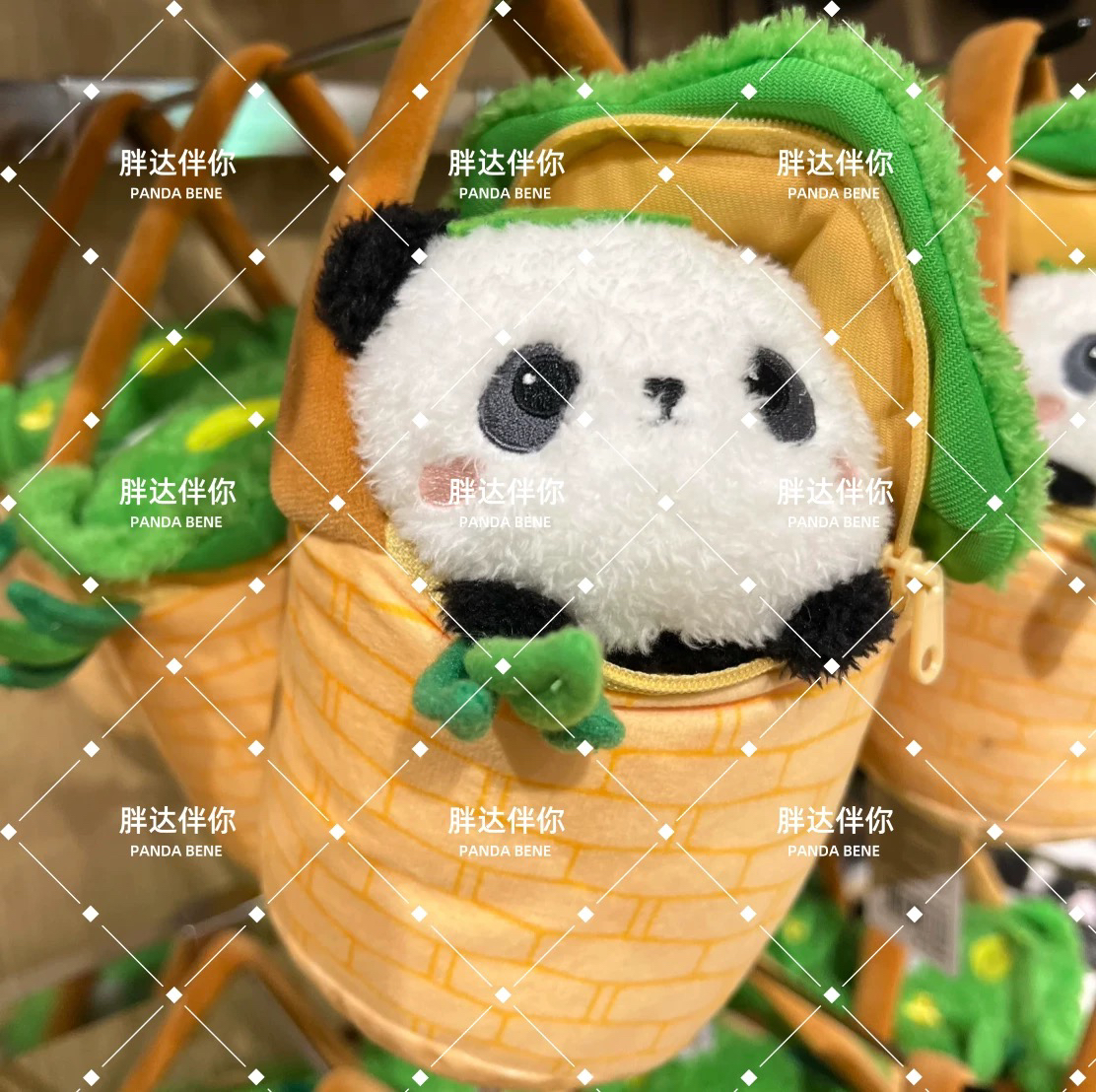 福宝摇篮公仔韩国爱宝乐园代购福宝周边福宝竹篮玩偶福宝玩竹篮