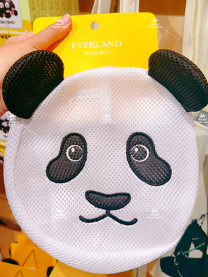 现货福宝洗衣袋爱宝乐园周边熊猫洗衣袋福宝周边洗衣袋福宝网兜