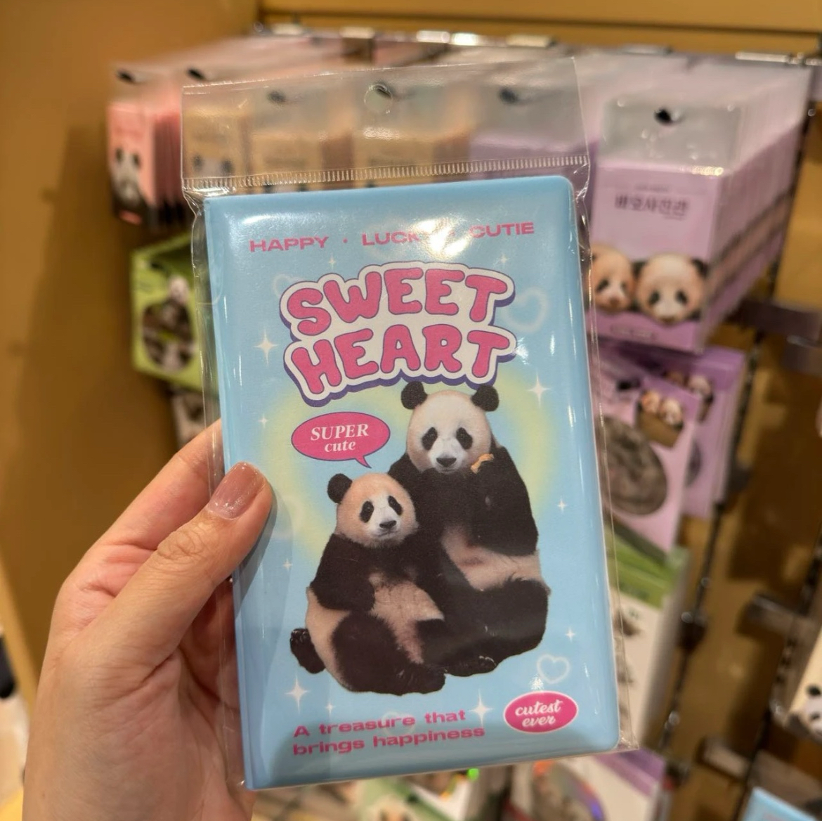 现货福宝爱宝护照夹韩国爱宝乐园代购福宝贴纸护照夹福宝周边