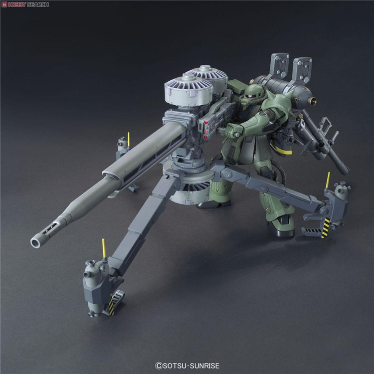 全场特价包邮 高达 HG 雷霆宙域 量产型扎古II 大枪 阻击枪 万代