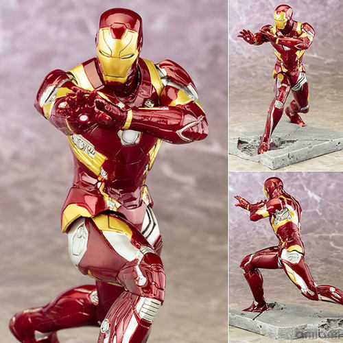 全场特价包邮 寿屋 ARTFX+ 复仇者联盟 内战 钢铁侠 MARK46