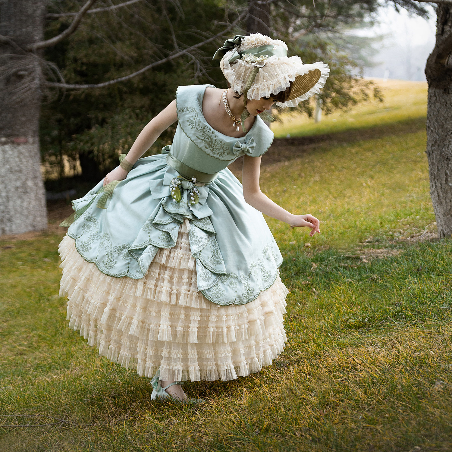 【定金-刺绣外裙/半裙】Classic刺绣铃兰复古时之砂lolita原创cla,模玩/动漫/周边/娃圈三坑/桌游,lolita洛丽塔/软妹装/洋装,淘宝优惠券,粉丝福利购,淘宝优惠卷