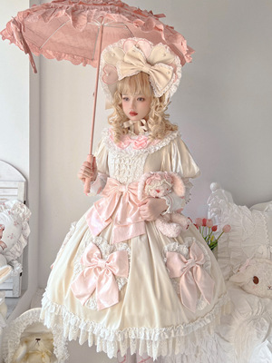 taobao agent [Spot] Original Christmas lolita, the sand sweetheart doll, cute Lolita elegant dress