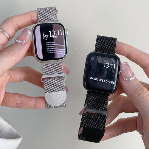 AppleWatch圆尾设计米兰尼斯表带