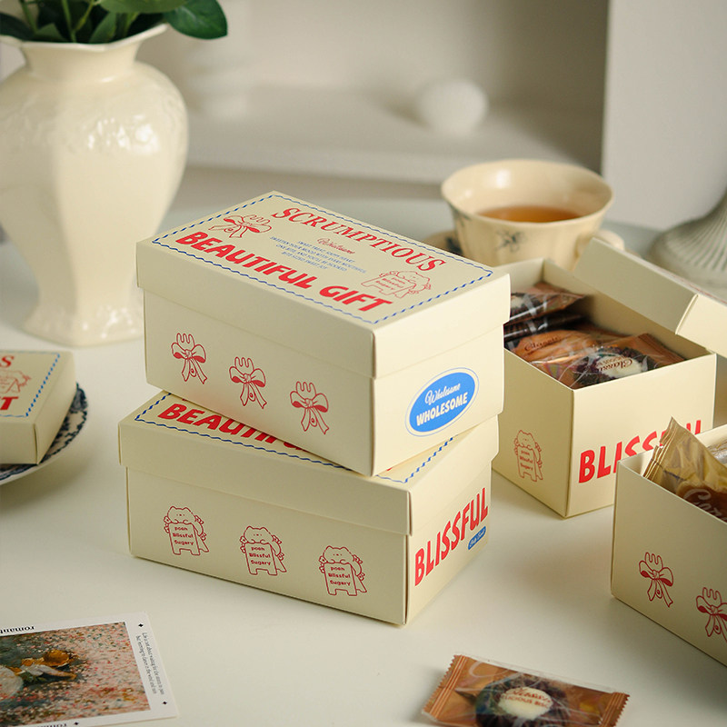 情人节礼物包装盒饼干糖果曲奇烘焙凤梨酥牛轧雪花酥节日礼盒定制
