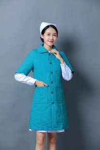 映河湾羽绒服医生冬装半袖护士服棉衣外套马夹中长款加厚丝绵袄