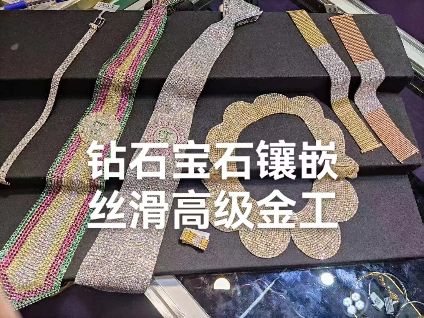 1814109K金Pt铂金豪华项链/吊坠定制