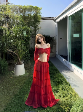 MSTO BALLET 2026春季新款小众设计感高级感纯欲风显瘦连衣裙套装